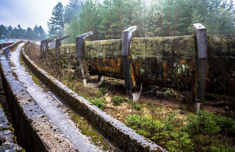 Napušteni objekti Zimskih olimpijskih igara u Sarajevu 1984. godine