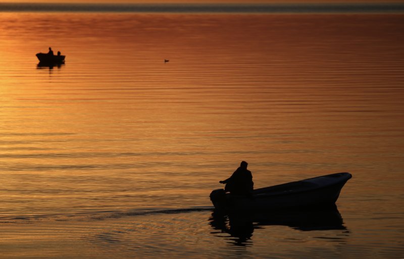 Zalazak sunca u Omišu