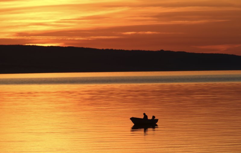 Zalazak sunca u Omišu