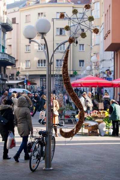 Božićni ukrasi u Zagrebu