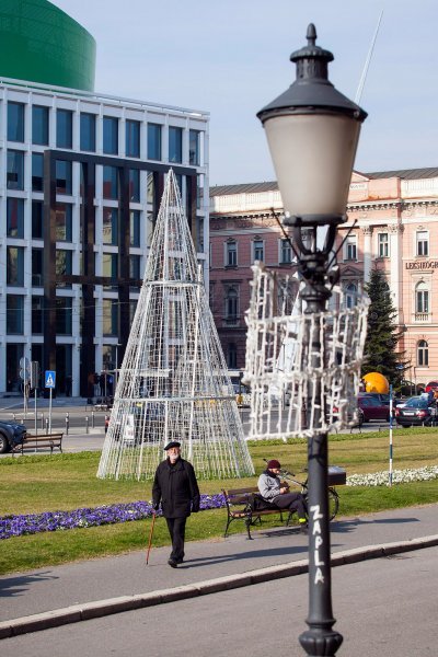 Božićni ukrasi u Zagrebu