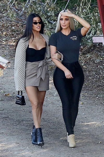 Kim i Kourtney Kardashian