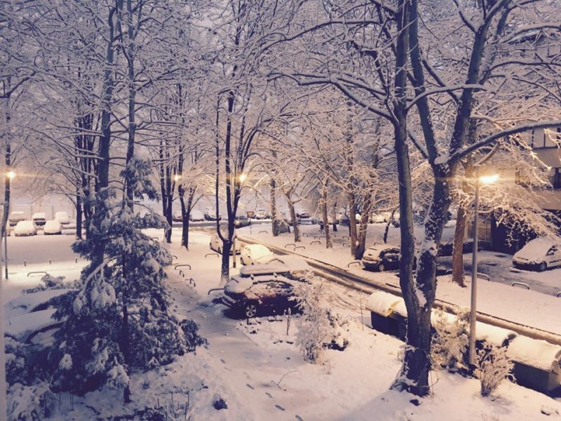 Zimska idila iz objektiva čitatelja tportala - snijeg u Zagrebu