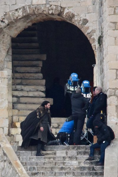 Glumac Kit Harington u Dubrovniku snima na tvrđavi Minčeta