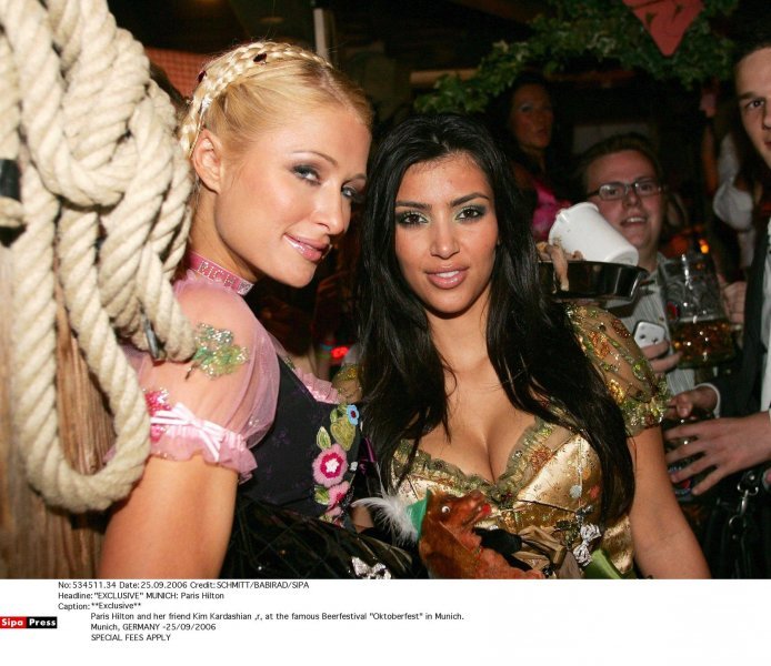 Kim Kardashian i Paris Hilton