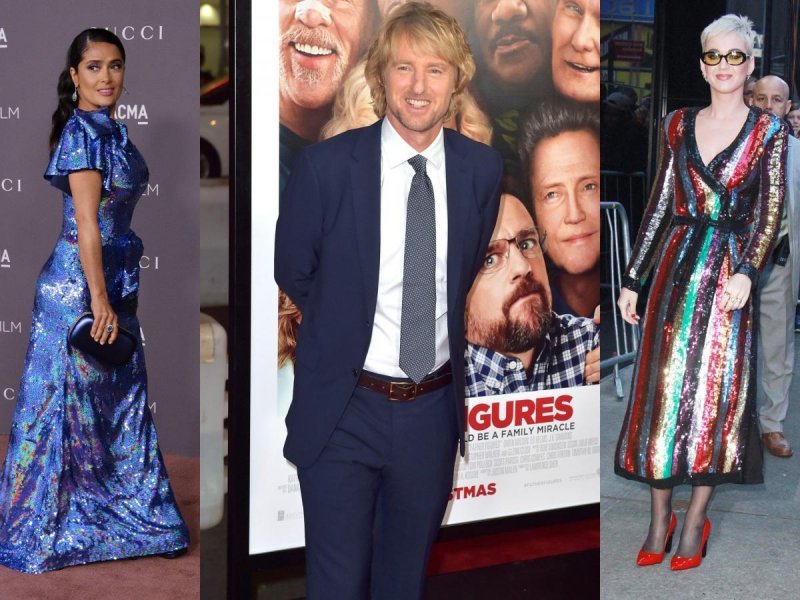 Salma Hayek, Owen Wilson, Katy Perry