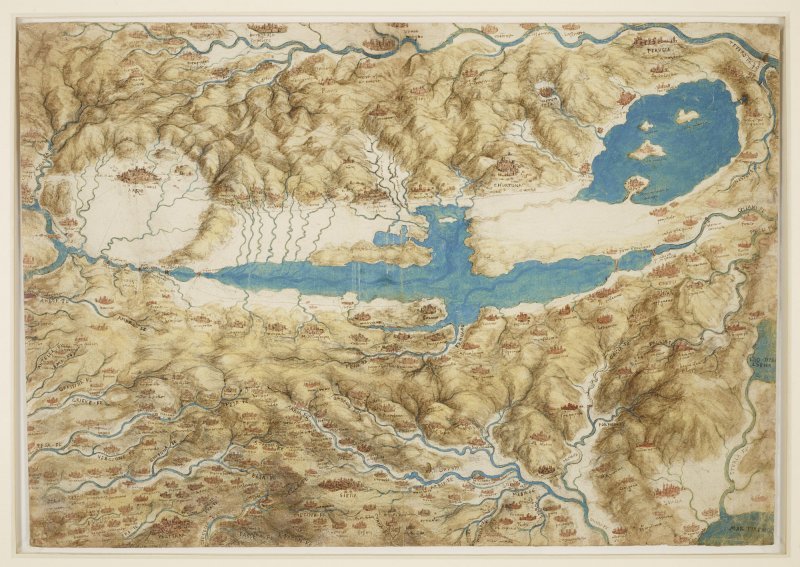 Mapa Valdichiane, 1503-4