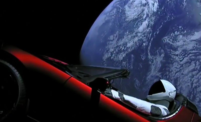 Tesla u svemiru