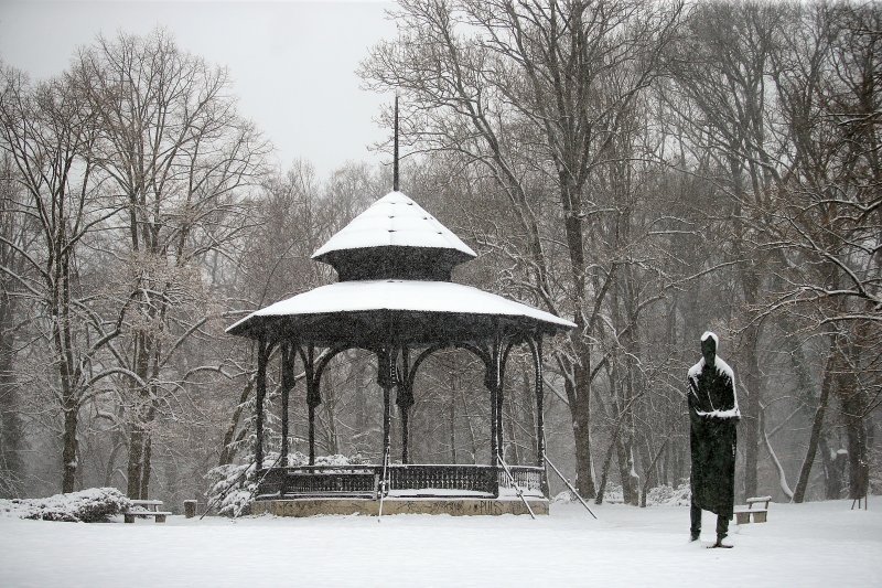 Snježna idila u zagrebačkom parku Tuškanac