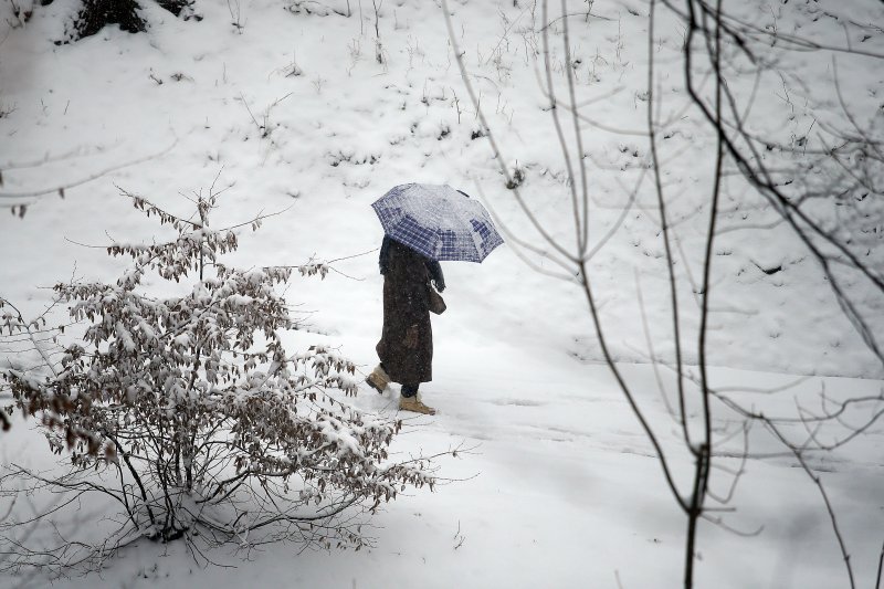 Snježna idila u zagrebačkom parku Tuškanac