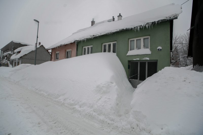 Snijeg u Delnicama i Fužinama