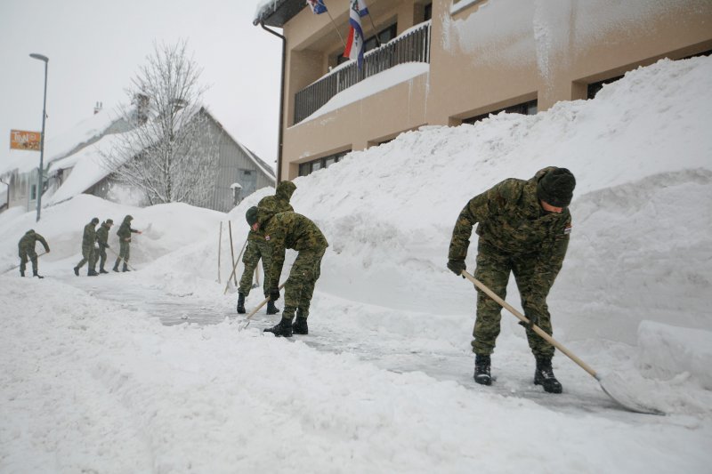 Snijeg u Delnicama i Fužinama