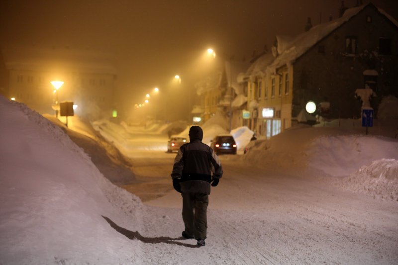 Snijeg u Delnicama i Gorskom kotaru