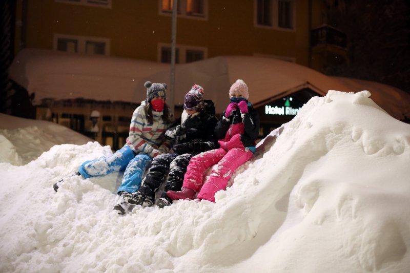 Snijeg u Delnicama i Gorskom kotaru