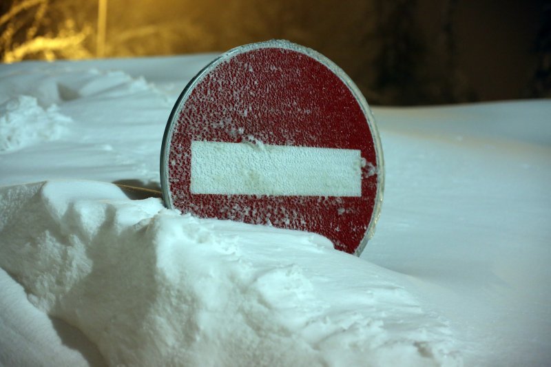 Snijeg u Delnicama i Gorskom kotaru