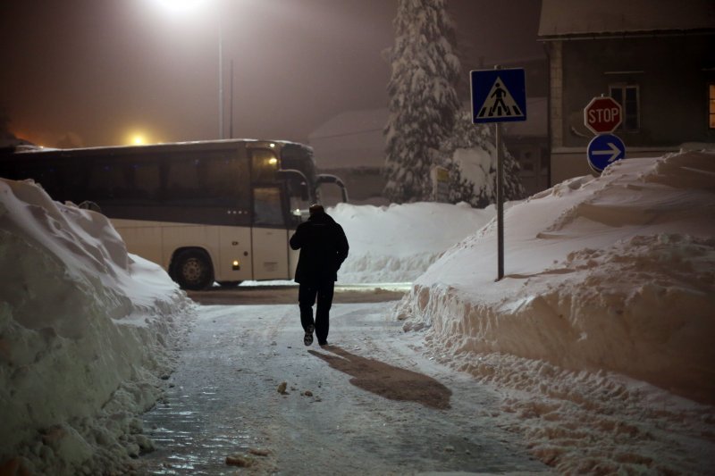 Snijeg u Delnicama i Gorskom kotaru