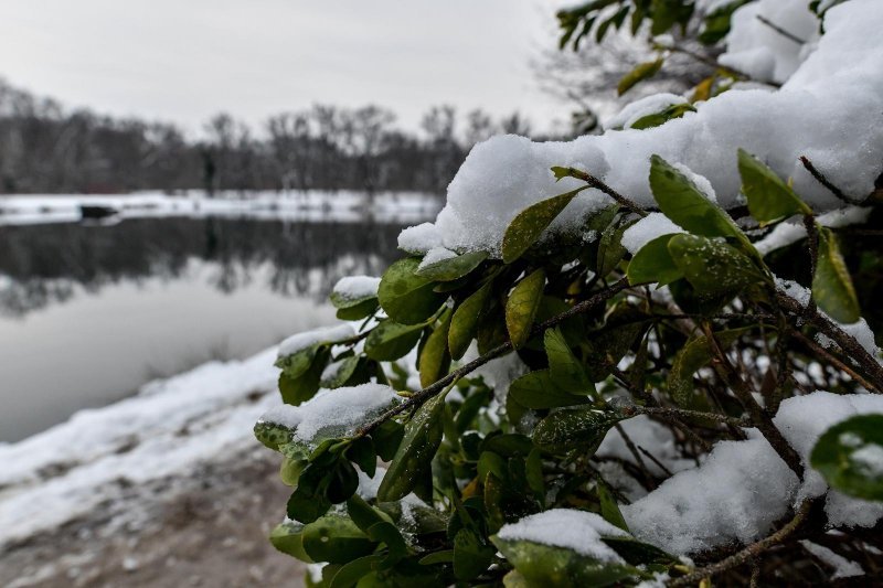 Idilični prizori parka Maksimir prekrivenog snijegom