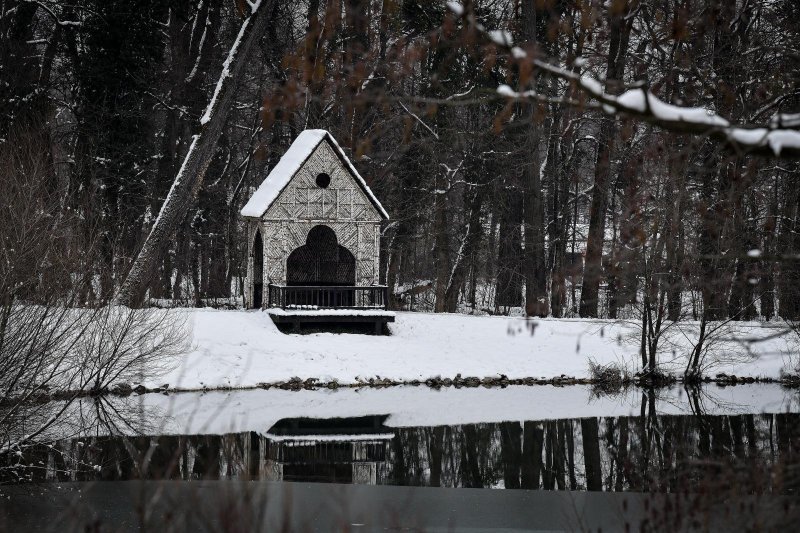 Idilični prizori parka Maksimir prekrivenog snijegom