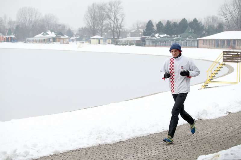 Iznimno niske temperature zaledile su jezero Jarun