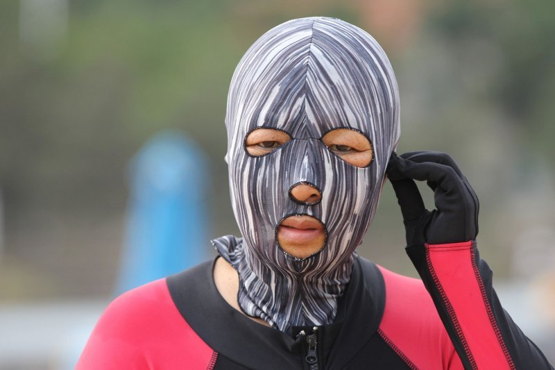 'Facekini' - bikini za glavu na kineskoj plaži