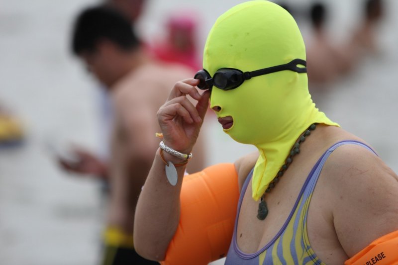 'Facekini' - bikini za glavu na kineskoj plaži