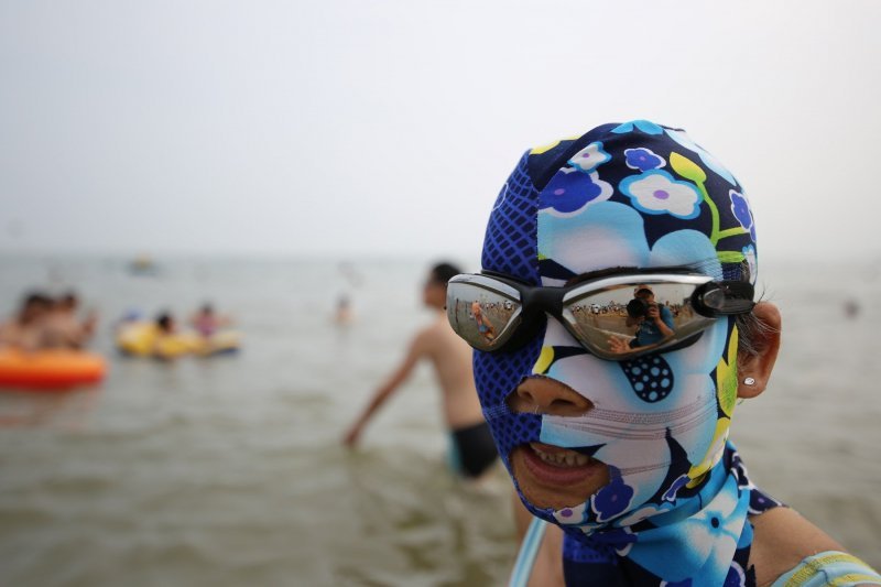 'Facekini' - bikini za glavu na kineskoj plaži