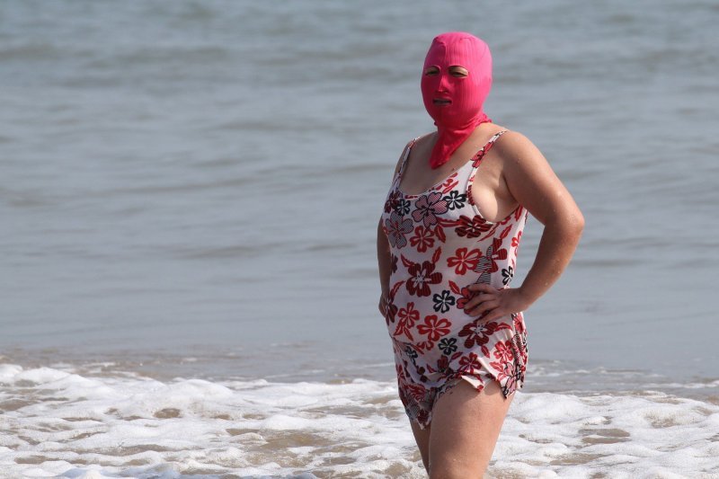 'Facekini' - bikini za glavu na kineskoj plaži