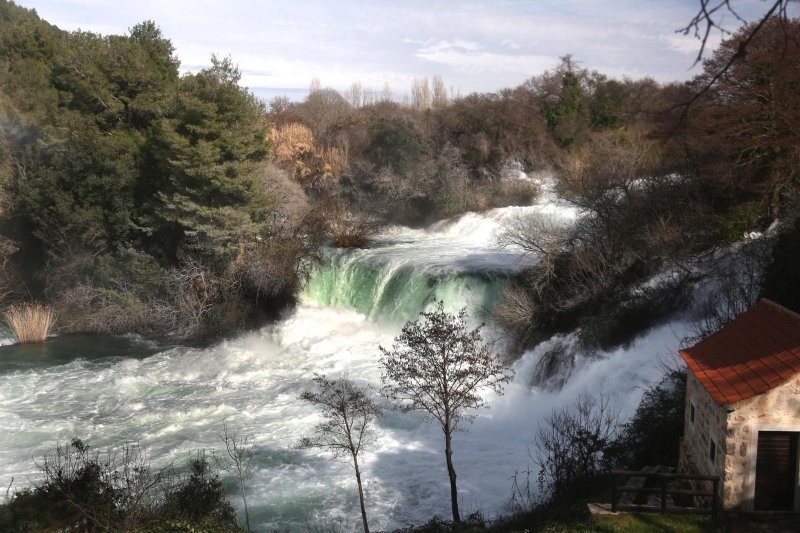 Čarobno jutro u Nacionalnom parku Krka