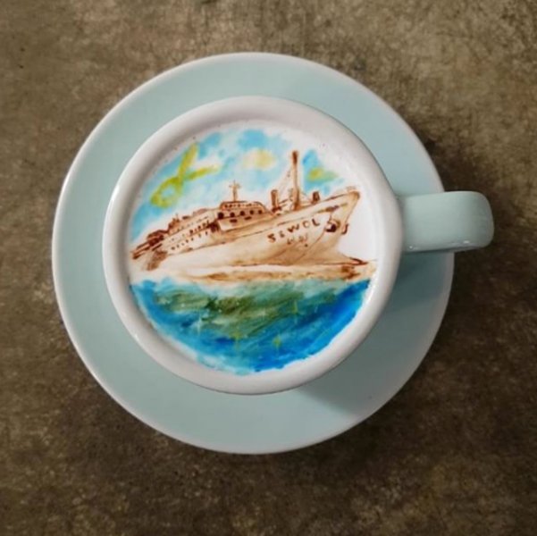 Umjetnost u šalici kave