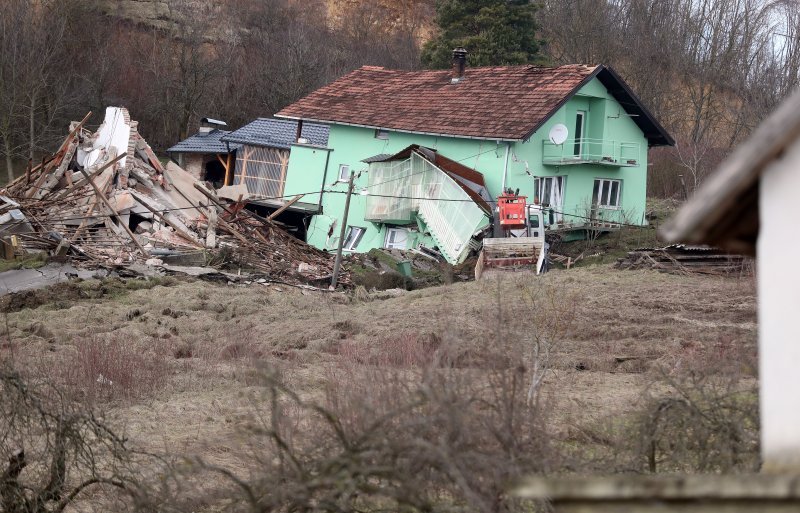 Klizište u Kostajnici