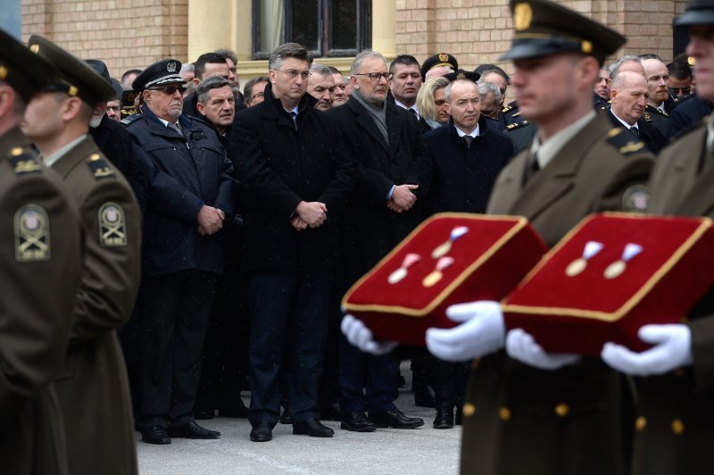 Andrej Plenković, Davor Božinović i Damir Krstičević