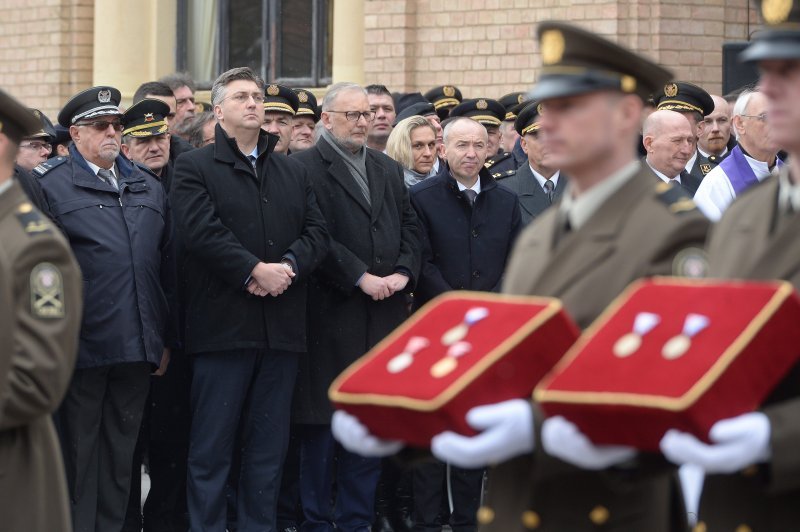 Andrej Plenković, Davor Božinović i Damir Krstičević