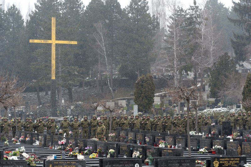 Pogreb stožernog generala Petra Stipetića