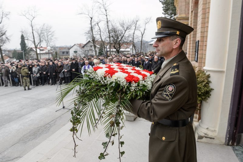 Pogreb stožernog generala Petra Stipetića