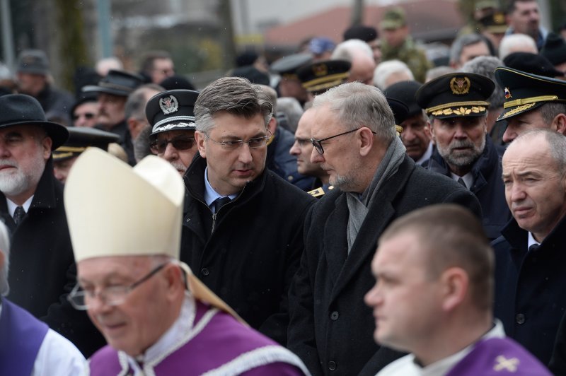 Andrej Plenković i Davor Božinović