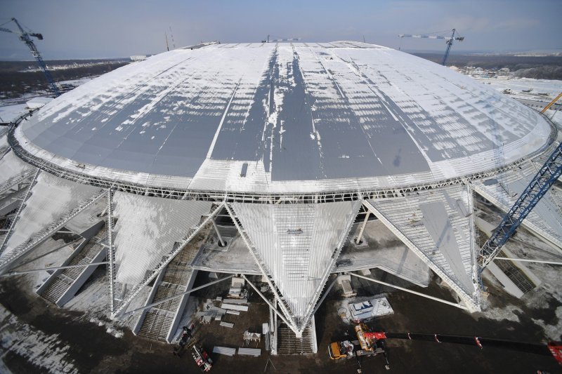 Radovi na stadionu Samara Arena