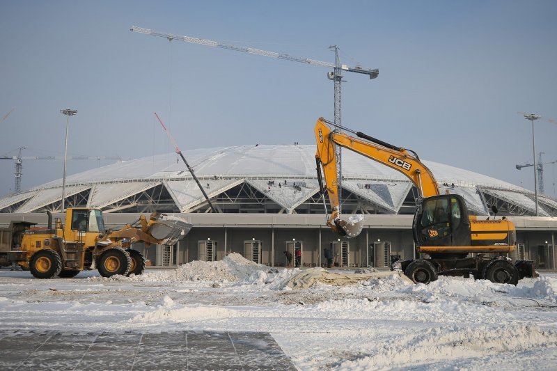 Radovi na stadionu Samara Arena