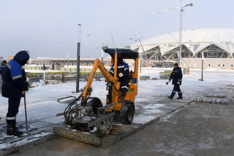 Radovi na stadionu Samara Arena