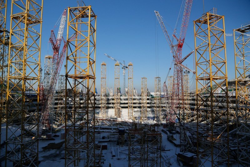 Radovi na stadionu Samara Arena