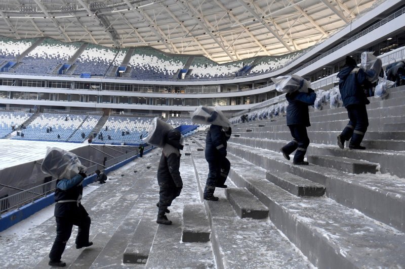 Radovi na stadionu Samara Arena