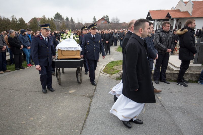 Pogreb nogometaša Brune Bobana