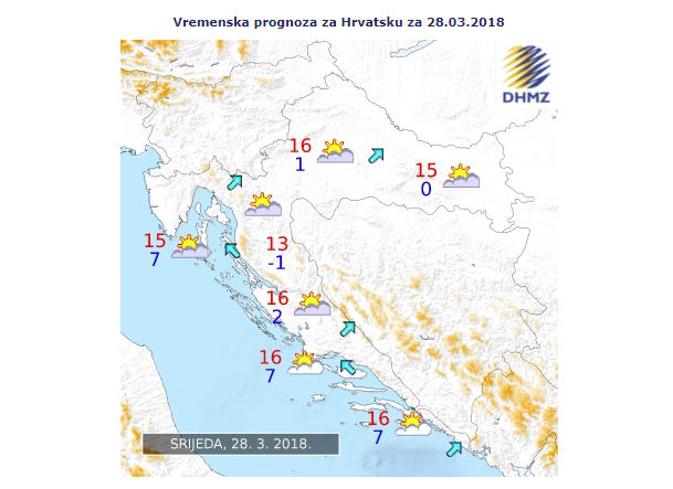 Vrijeme 28.3.