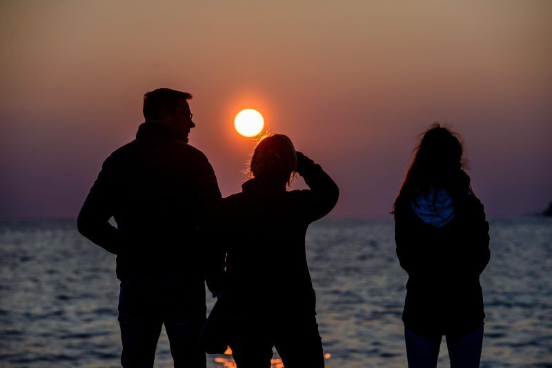 Zalazak sunca u Dubrovniku