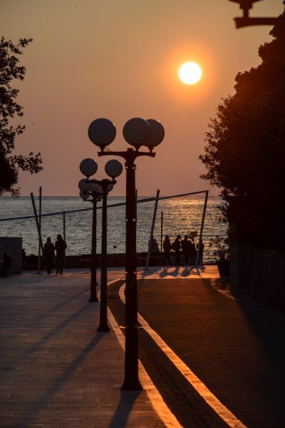 Zalazak sunca u Dubrovniku