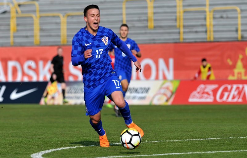 Hrvatska - Moldavija,  Ivan Fiolić U-21