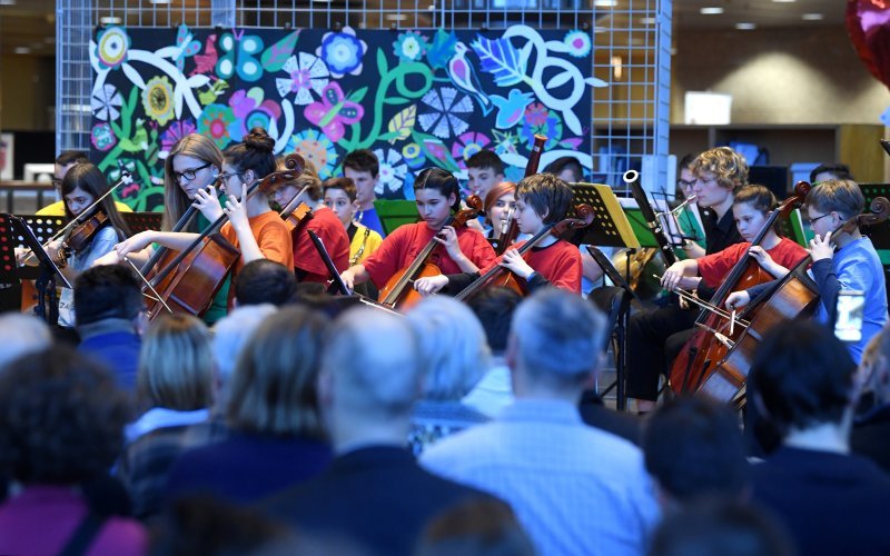 Koncert Simfonijskog orkestra mladih održan u NSK