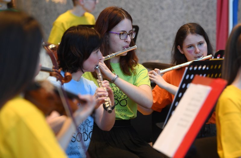 Koncert Simfonijskog orkestra mladih održan u NSK