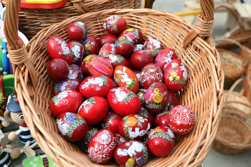 Drvene pisanice na tržnici u Šibeniku