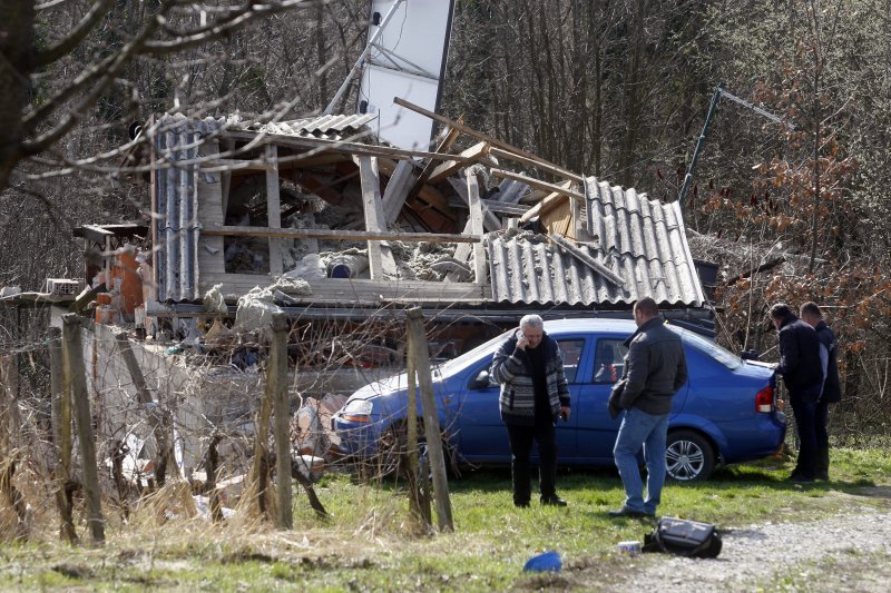 Eksplozija vikendice u blizini Ludbrega