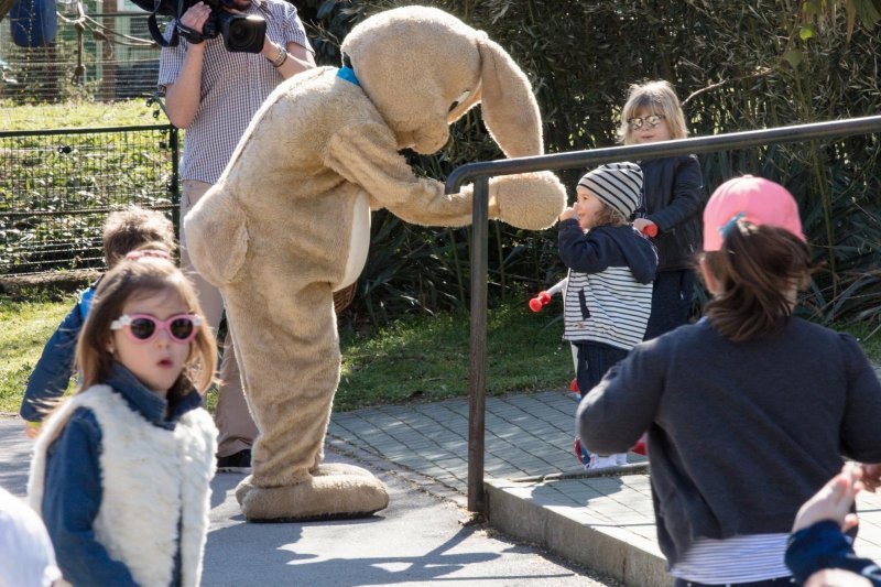 Osijek: Brojne obitelji na Uskrsni ponedjeljak posjetile Zoološki vrt